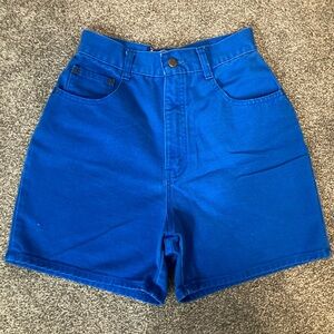 Womens high waisted blue jean shorts size 5/6